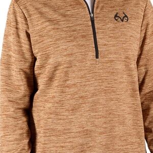 Realtree Brown‎ Quarter-Zip Jacket